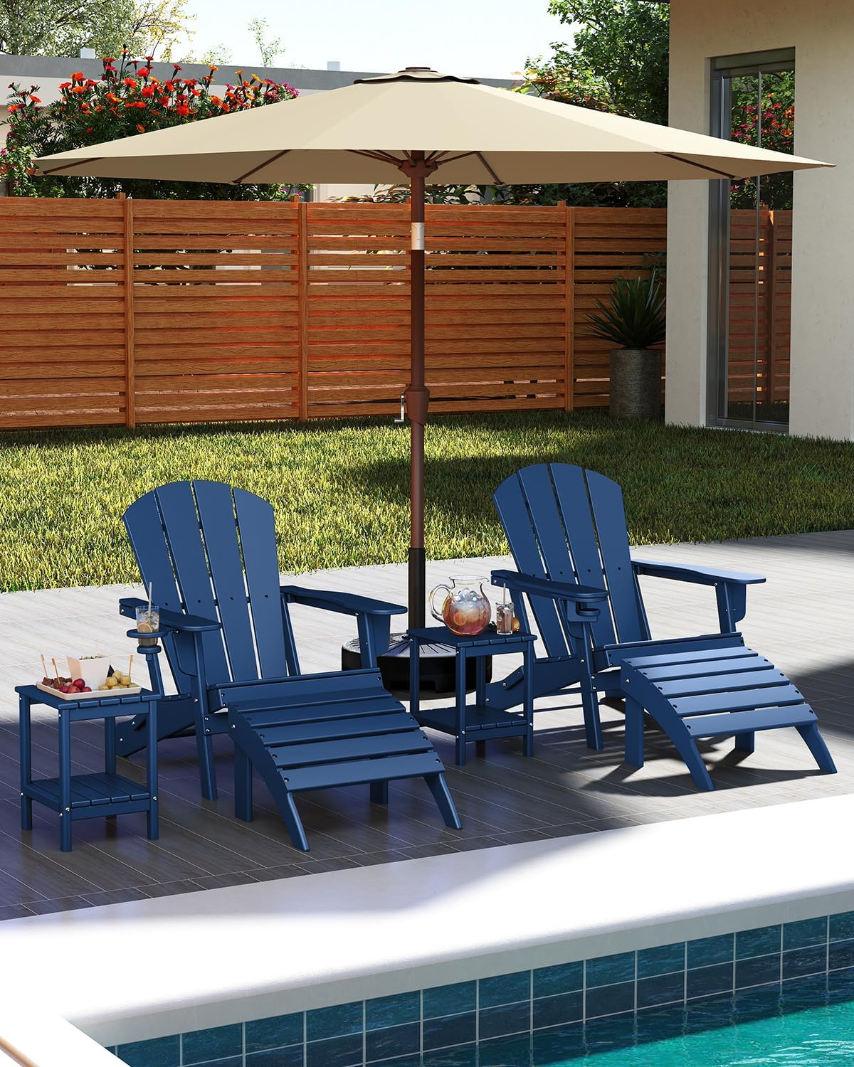 Hdpe Weatherproof Adirondack Chairs