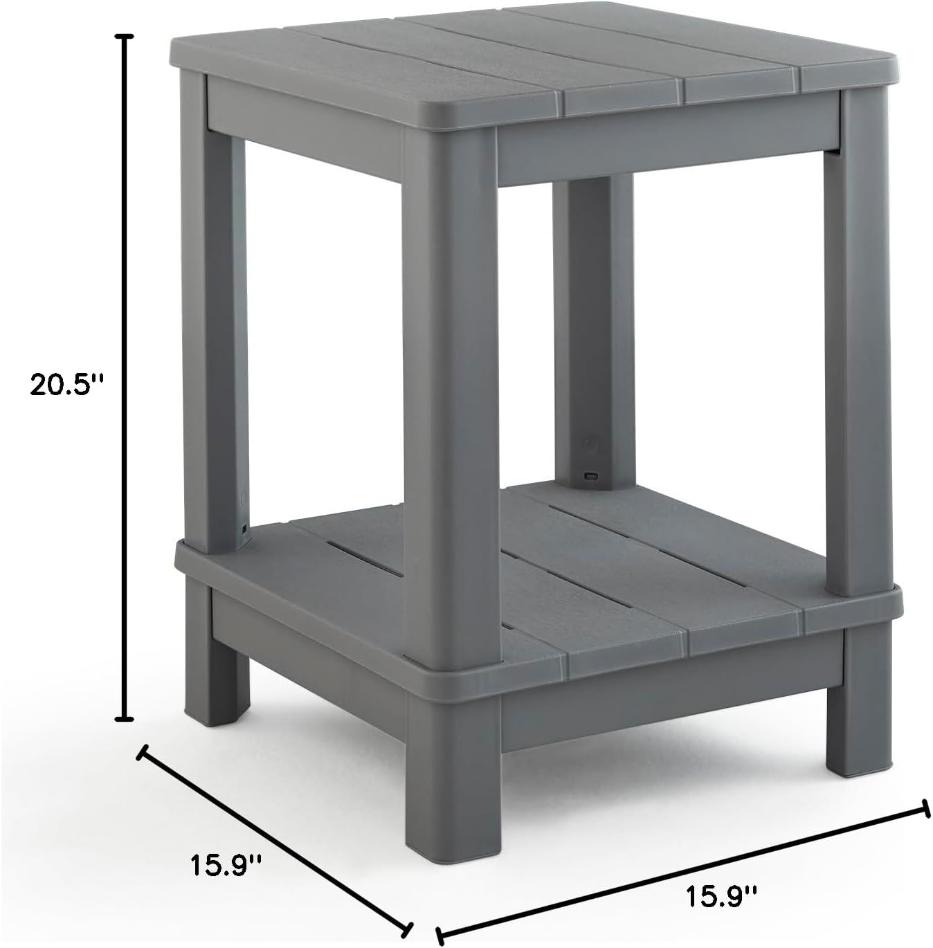 Adirondack Side Table - Gray