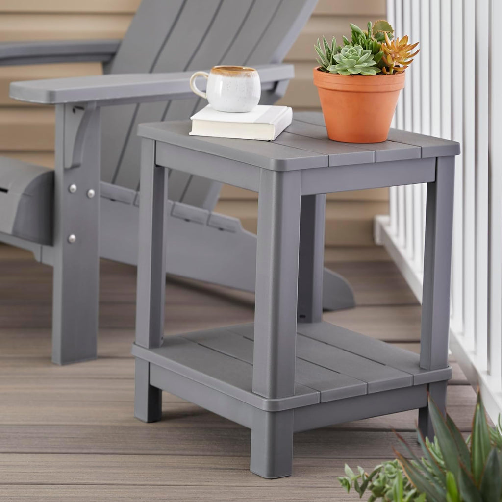 Adirondack Side Table - Gray