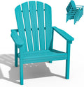 Aruba HDPE Stackable Adirondack Chairs
