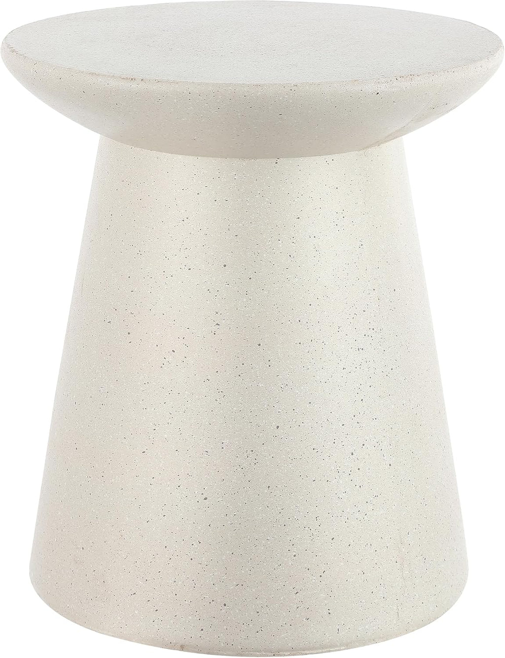 Cream Terrazzo Indoor Outdoor Side Table