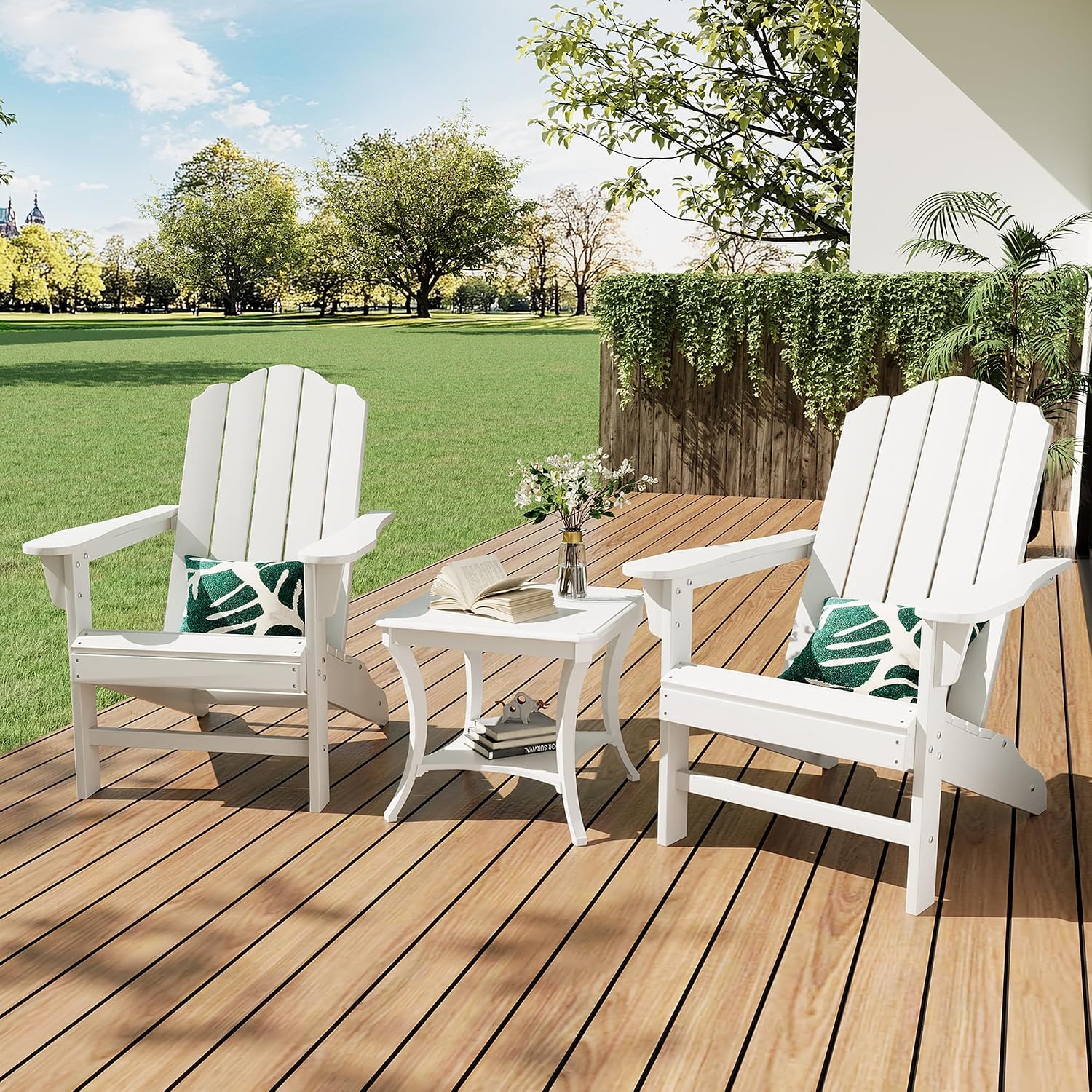 Outdoor Lawn Chair Set of 2