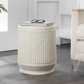 Cream Terrazzo Indoor Outdoor Side Table